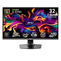 MSI MPG 322URX 240Hz QD-OLED 4K UHD 31.5 Inch Gaming Monitor